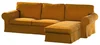 Potah na 2místnou pohovku IKEA Ektorp s lenoškou