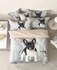 Povlečení French Bulldog 3dílné set 200x140 cm