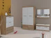 Předsíňová stěna Gatton 2 – craft zlatý / craft bílý
