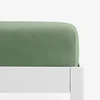 Prostěradlo Jersey s napínací gumou Khaki 120x200 cm