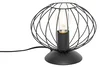Průmyslová stolní lampa Margarita černá