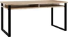 Psací stůl ORSOLA D – dub craft zlatý