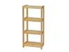 Regál LECOTIS – borovice masiv, 80 cm