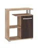 Regál LEHUA 1D – dub sonoma/dub tmavý, 80×95×39 cm, 5 let záruka