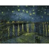 Reprodukce Vincent van Gogh - Hvězdná Noc 90x70 cm