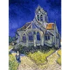 Reprodukce Vincent van Gogh - Kostel v Auvers 50x70 cm