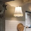 Retro závěsné svítidlo Granny 45 cm krémové