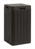 RIO GARDEN 80 L zahradní koš, hnědý