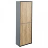 Rioma NEW TYP 05 – Vysoká skříň grafit/dub artisan