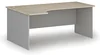 Rohový kancelářský psací stůl PRIMO GREY 180x120 cm levý