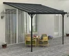 Rojaplast BRUCE F pergola se šedým polykarbonátem