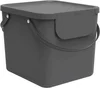 Rotho Albula 40 L box na třídění odpadu, antracit
