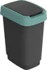 ROTHO Twist 10 L odpadkový koš – zelený