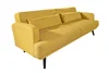 Rozkládací pohovka INVICTA INTERIOR Studio 210 cm hořčicová