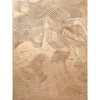 Ručně malovaný obraz 88x118 cm Metallic Brown