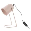 Růžová stolní lampa Leitmotiv Enchant