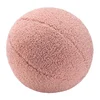 Růžový dětský polštář Ball z bouclé textilie Wigiwama