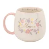 Růžový porcelánový hrnek 450 ml Mama You Are Blooming