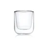 Sada 2 dvojitých sklenic na espresso Nero 80 ml