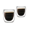 Sada 2 dvoustěnných sklenic Vialli Design Sferico 70 ml