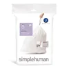 Sada 20 odpadkových pytlů 45 l simplehuman