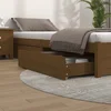 Sada 4 dřevěných zásuvek pod postel 90x57x18 cm