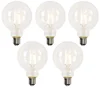 Sada 5 chytrých LED žárovek E27 G95 4,5W