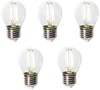 Sada 5 LED žárovek E27 P45 3W 3000K