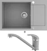 Sada Aquastone QUADRA 80 a AQ 2561 šedá