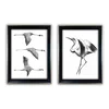 Sada obrazů Crane 2x35x45 cm Wallity