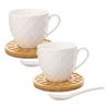 Sada porcelánových hrnků 250 ml Whiteline Orion