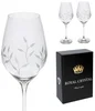 Sada sklenic na víno Celebration Royal Lístky 360 ml (2 kusy)