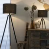 Sada stolní a stojací lampy Pip s černým stínítkem