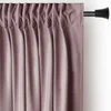 Sametový závěs Pleat 140x245 cm