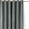 Sametový závěs Velto 400x175 cm šedý