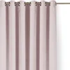 Sametový závěs Velto 530x250 cm růžový