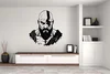 Samolepka na zeď God of War – Kratos, 50x53 cm, Černá