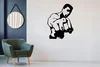 Samolepka na zeď Muhammad Ali 30x40 cm Lípová zelená