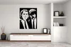 Samolepka na zeď Pulp Fiction Velikost 50x60cm Černá