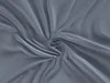 Saténové prostěradlo Luxury Collection tmavě šedé 100x200 cm