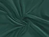 Saténové prostěradlo Luxury Collection tmavě zelené 100x200 cm