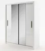 Šatní skříň IDEA 03 bílá s zrcadlem 180 cm
