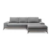 Šedá rozkládací rohová pohovka Windsor & Co Sofas Planet pravá