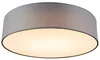 Šedá stropní LED svítidlo Drum 40 cm