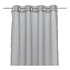 Šedá záclona Vertical Thread 140x260 cm