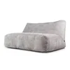 Sedací vak Sofa Tube 160 v šedém manšestru