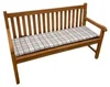 Sedák CASA pro 2místnou lavici 120x45 cm vínový