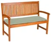 Sedák LIFE na 4místnou lavici 180x45 cm sv. zelená