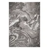 Šedo-stříbrný koberec Marbled 160x230 cm