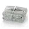 Šedý mikrovláknový přehoz DecoKing Henry 210x170 cm